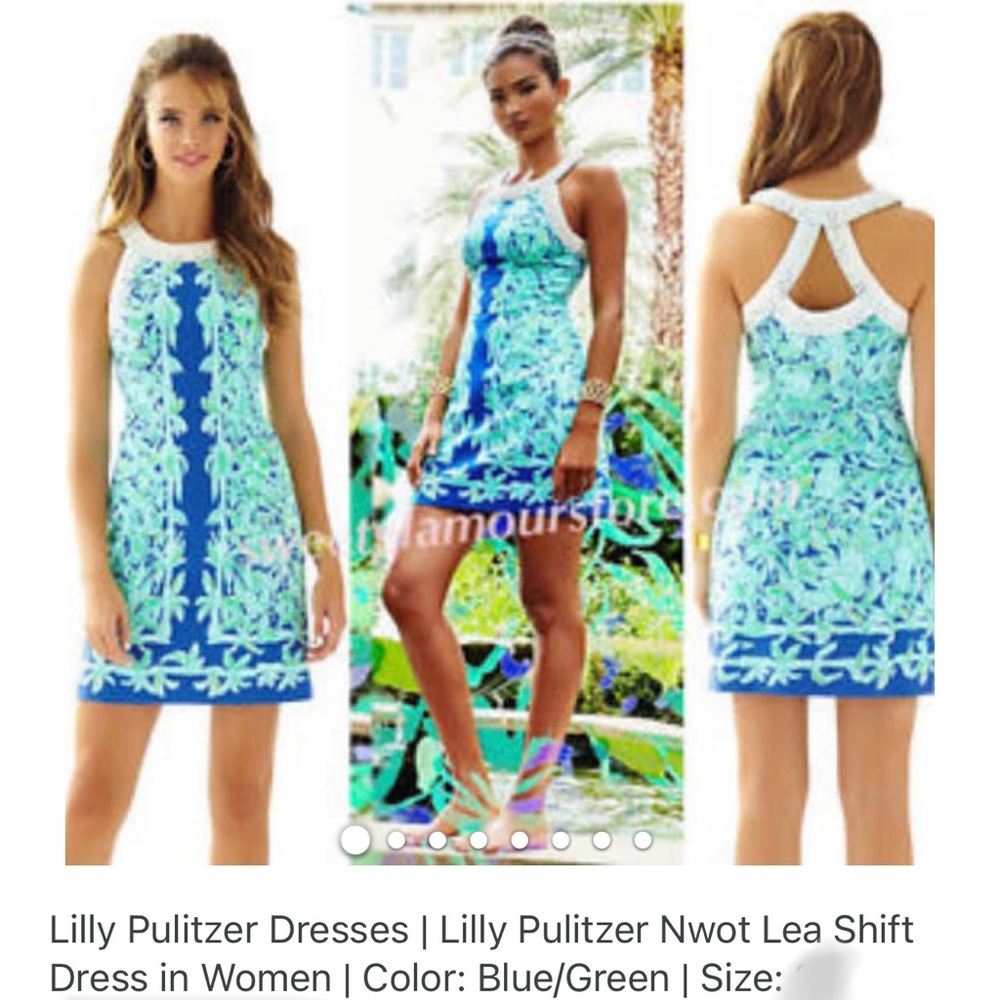 Lilly Pulitzer Nwot Lea shift dress